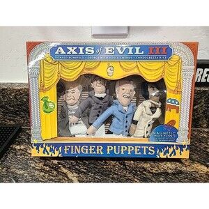Funny Axis of Exil Puppets George Bush, Don Rumsfeld, Dick Cheney & Condi Rice